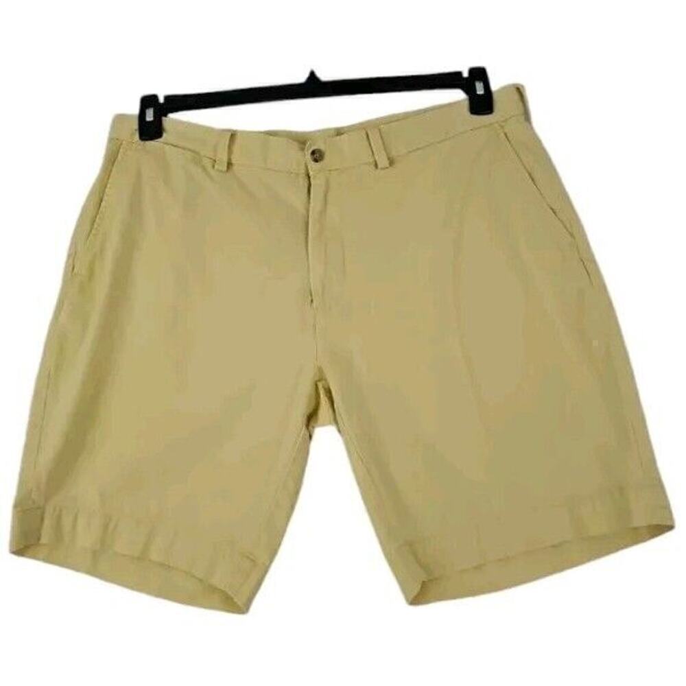 Polo Ralph Lauren ~Men's Size 38~ Yellow Chino Shorts 9" Inseam, 100% Cotton.